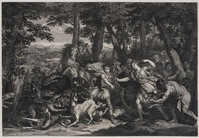 KG 11789
          <br/>
          Jacht op het everzwijn, tapisserie van Duc d'Orléans
          <br/>
          <em>Surugue, Louis (1686-1762)</em>